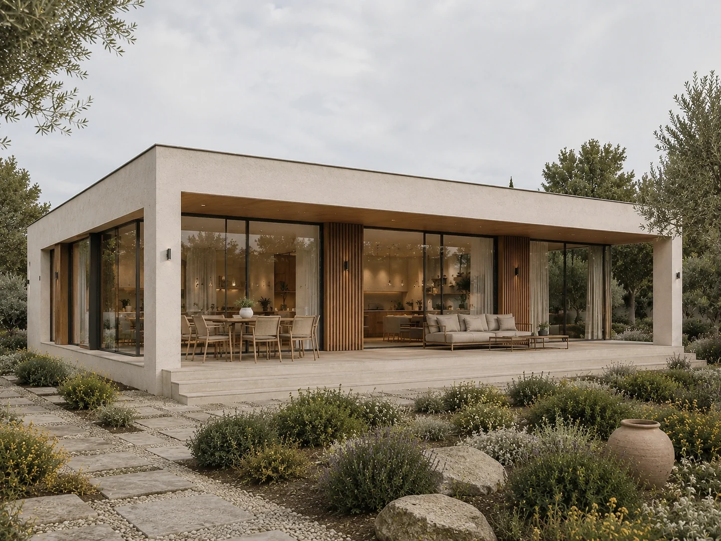 Casa 100 compact modern home exterior