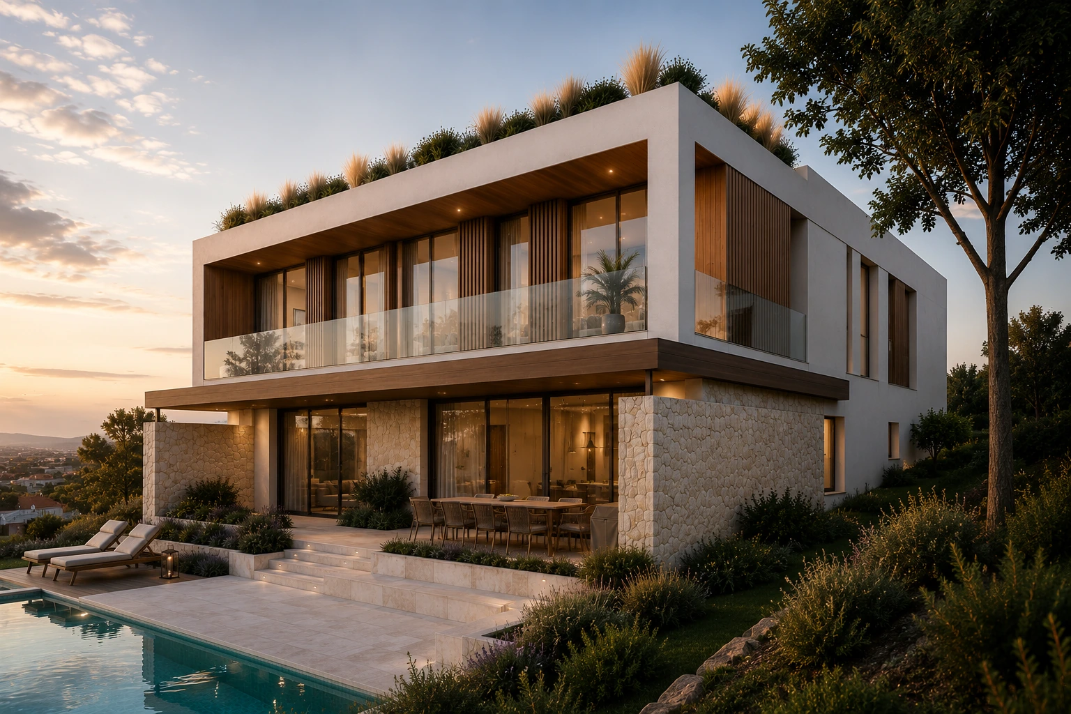 Casa 250 side exterior view